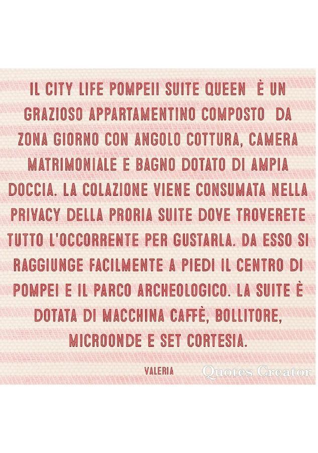 City Life Pompeii Bed and Breakfast Eksteriør billede